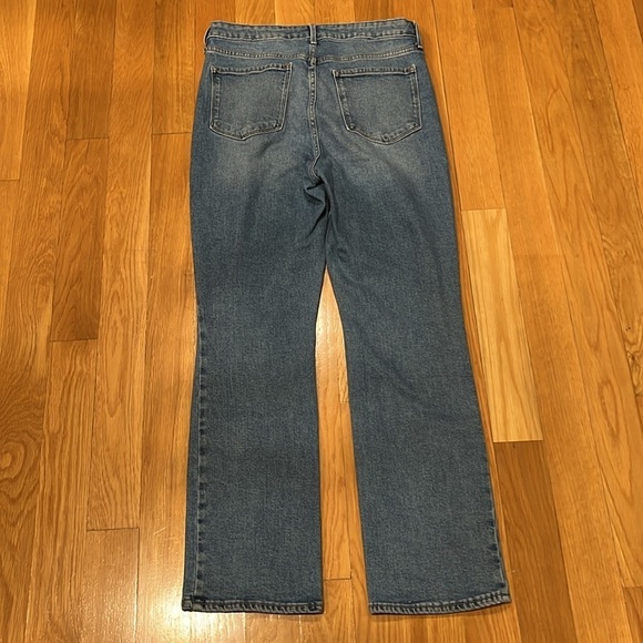 Old navy women’s flare ankle high-rise jeans size 12 tall . - Picture 8 of 9